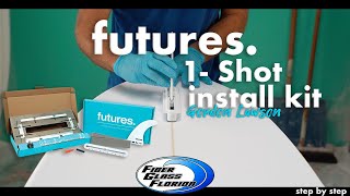 Mig økse smuk Futures one shot install kit : Routing & Installing fin boxes with resin -  YouTube