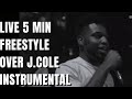 5 mintue freestyle over classic jcole instrumental