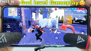 Poco x6 pro 5g free fire full map gameplay onetap headshot 2 finger handcam dimensity 8300 ultra cpu screenshot 2