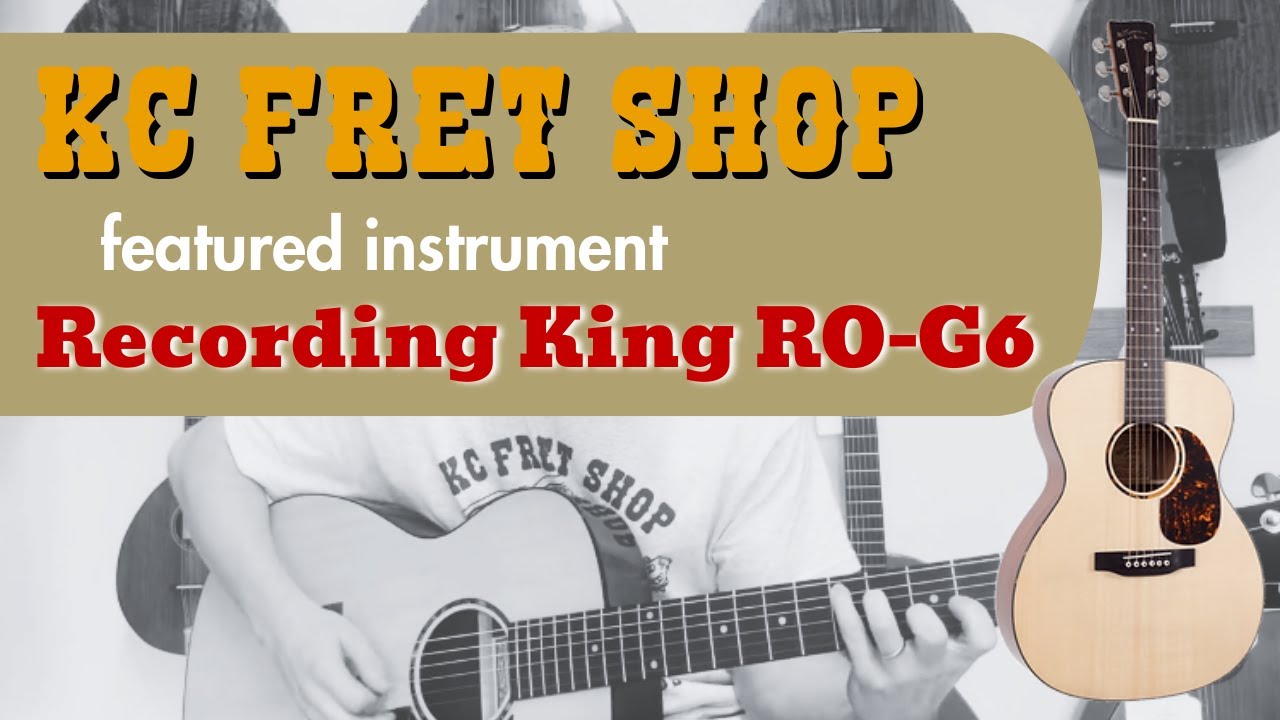 Recording King アコースティックギター RO-G6 Recording King RO-G6 000 Acoustic Guitar Gloss Natural | Guitar Center