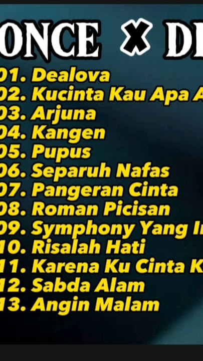 Dealova - Once Mekel @MusicOnStudioID  #once #dewa19