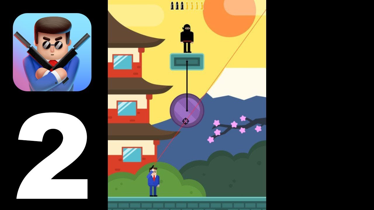 Mr Bullet - Gameplay Walkthrough Part-2 , Chapter 6-10 (iOS, Android)