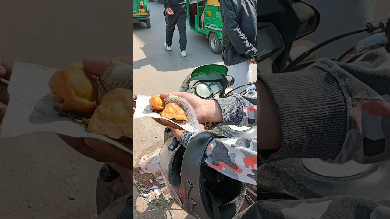 10 ke 2 Samose Hardworking Man Selling 