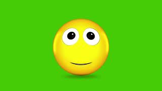 3D Emoji sets Green Screen