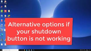 fix windows 10 did not shutdown properly problem