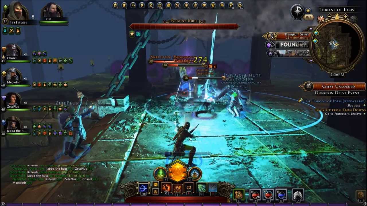 NeverWinter: Throne of Idris (Party Dungeon) W/ Fresh