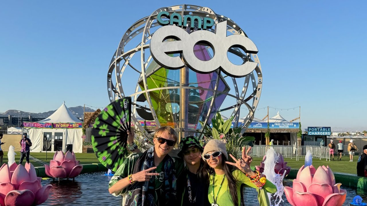 EDC LV 25’ camp vlog