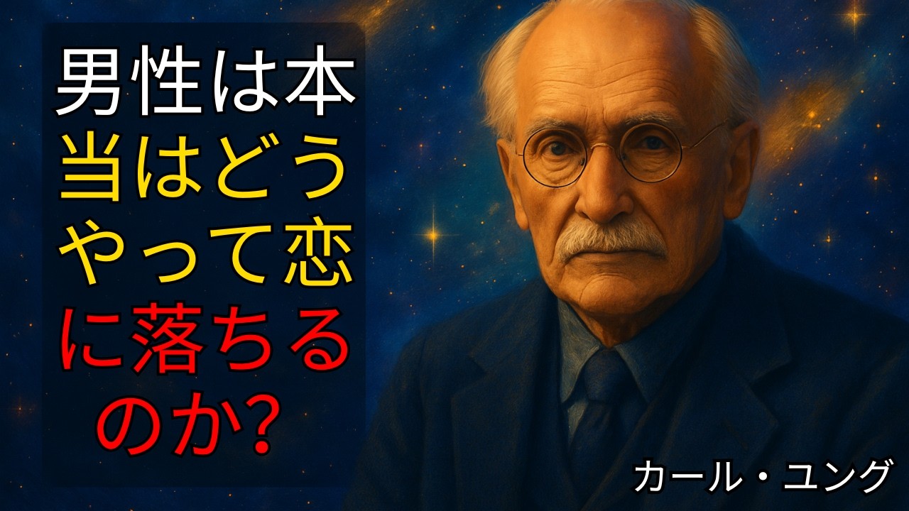 男性は本当にどうやって恋に落ちるのか？― ユングが語る「男の愛の3段階」（女性が見逃す第2段階）｜ユング心理学・本物の愛・男性心理・ロマンス