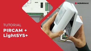 Tutorial Pircam + LightSYS+ | Hommax