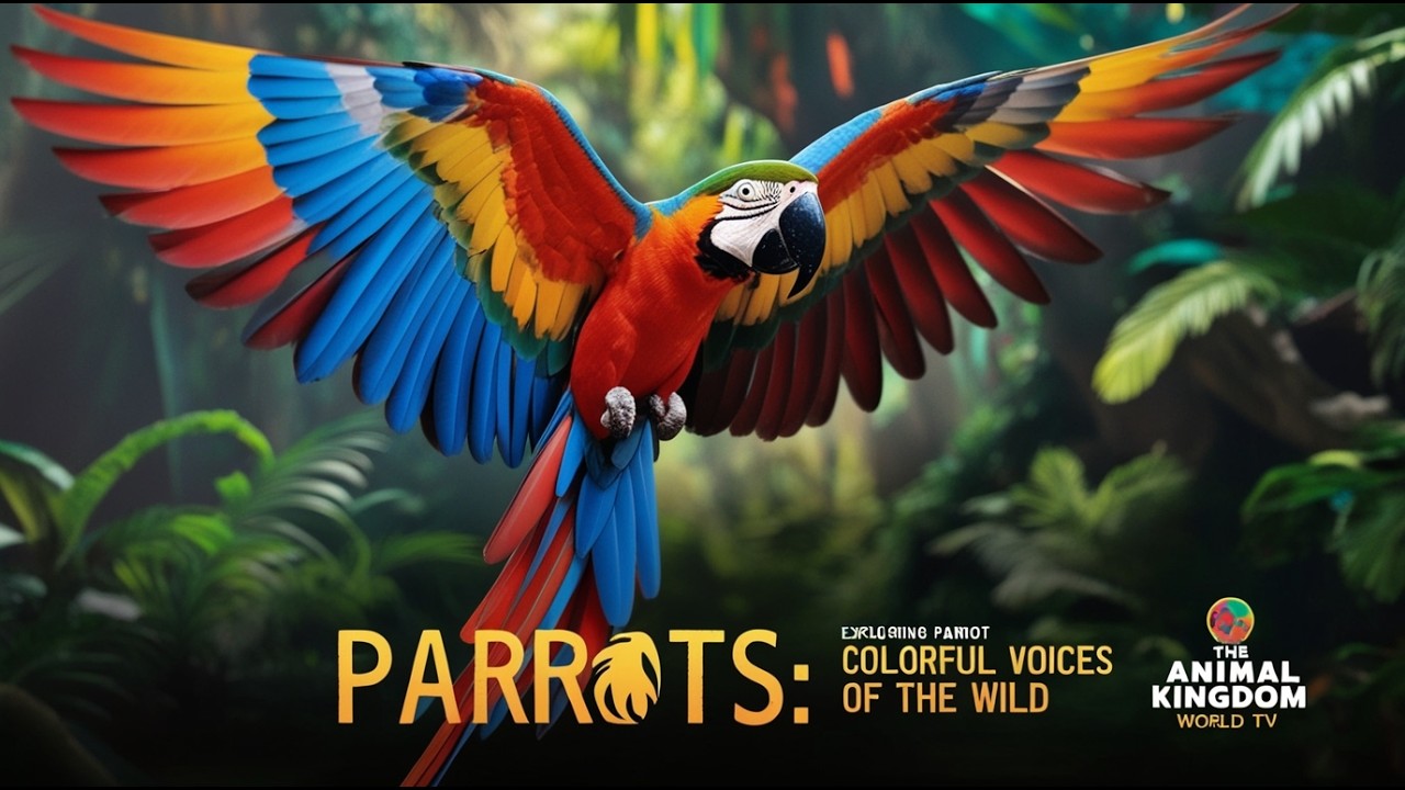 Parrots: The Colorful Voices of the Wild | The Animal Kingdom World TV
