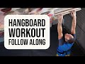 Hangboard 30min follow along workout intermediatebeginner