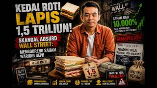 KEDAI ROTI LAIPIS 1,5 TRILIUN! 🥪 Skandal Absurd Wall Street: Menggoreng Saham Warung Sepi