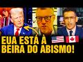 ‘Trump Ditador do Século 19!’ Canadense Destrói Mito e expõe cortina de fumaça de Trump 😱 🇺🇸 🇨🇦