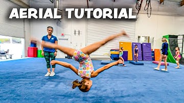 How to do an Aerial (Gymnastics Tutorial)