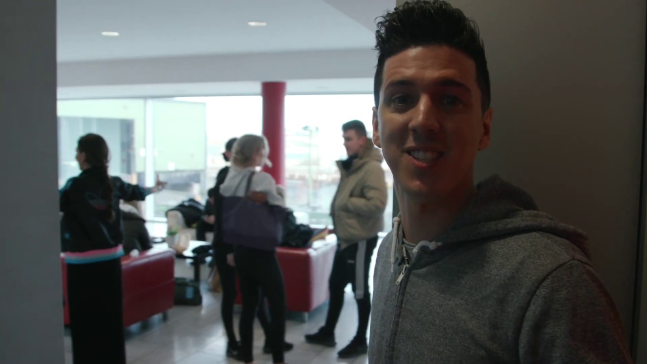 Riverdance 25th Anniversary studio rehearsal tour with dancer Andy O'Reilly