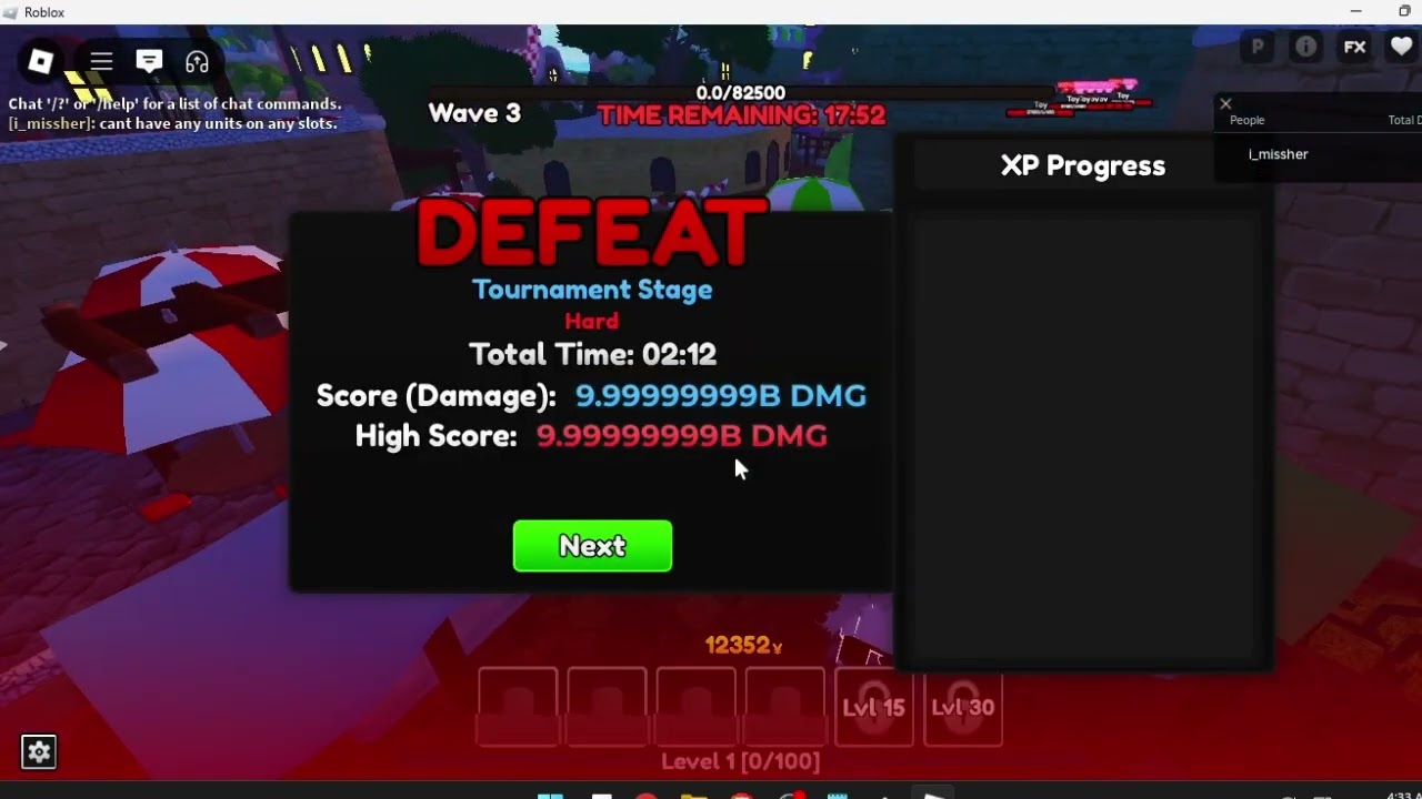 Anime Adventures TOURNAMENT 106. 9.9999B+ DMG. OP GLITCH