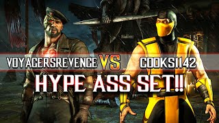 Mortal Kombat X: Voyagersrevenge vs Cooks1142 FT10 (Intense Set!) screenshot 2