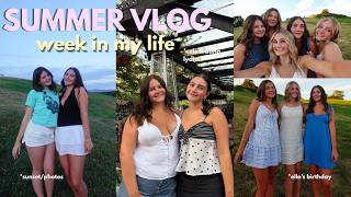 summer week in my life ☀️ *swimming, sunsets, river*