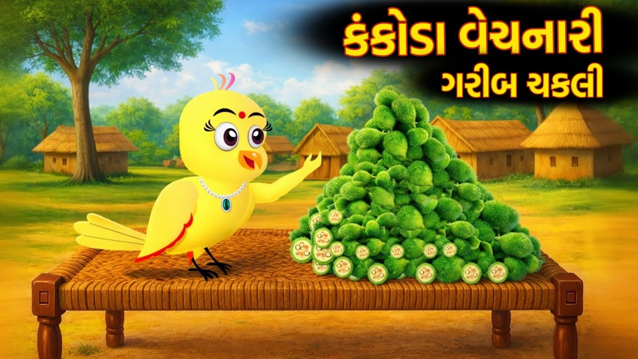 ગરીબ ચકલીના કંકોડા | Garib chakli Na Kankoda | Gujarati Varta | Moral Story | Varta