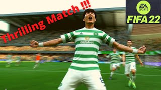 [FIFA22]Thrilling Match !!! Old Firm Derby - Glasgow Cetic vs Glasgow Rangers - PS5 NextGen Gameplay