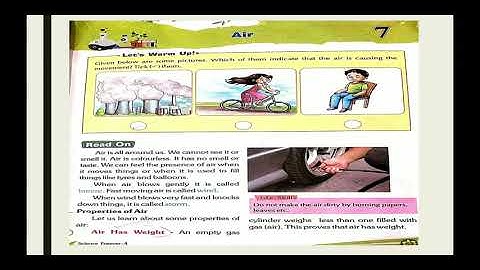 Class 4, Science, Chapter 7 Air by Anubhuti Saxena
