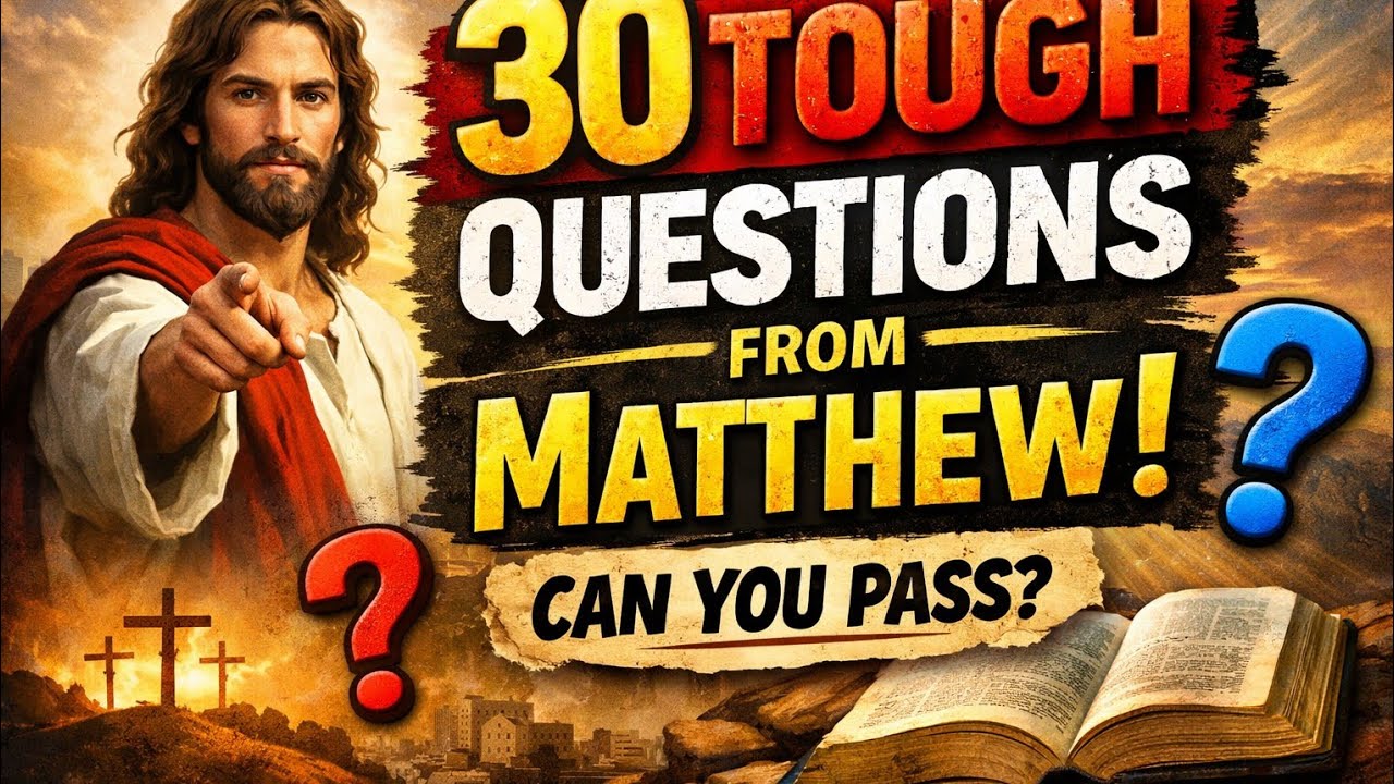BIBLE QUIZ: HOW WELL DO YOU KNOW I YOUR BIBLE #Bible #quiz - YouTube