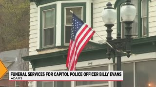 Police, community members turn out to pay respects to fallen Capitol police officer