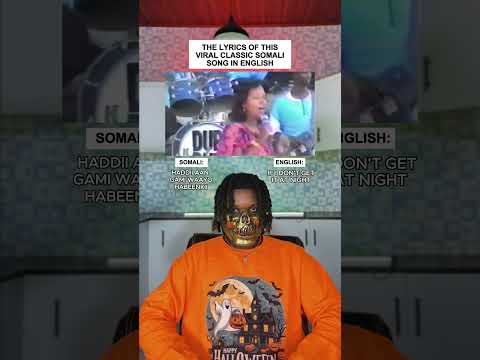 The Lyrics Of This Viral Somali Song In English Dur Dur Band Gorof Elixir Shorts