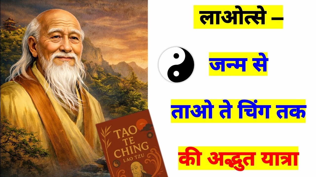 लाओत्से: जन्म से ताओ ते चिंग तक की अद्भुत यात्रा | Tao Te Ching की सच्ची कहानी #laotzu #motivation 