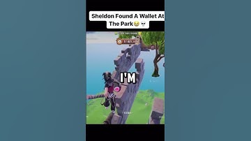 Sheldon found a wallet #funny #viral #shorts