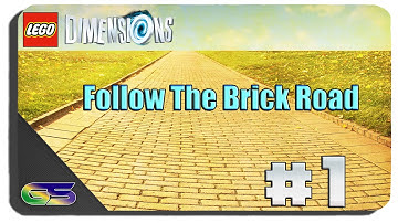Lego Dimensions - Gameplay Walkthrough Part 1- Follow The Brick Road