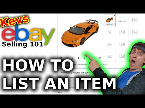 How To List & Sell An Item On eBay