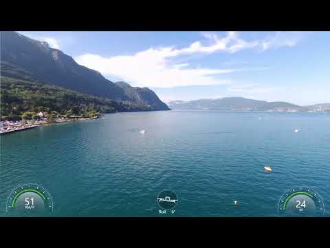 Lac du bourget - Magnifique vue du ciel -
