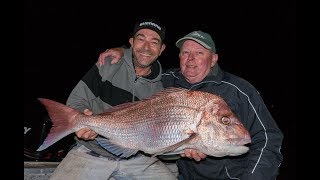 Miggsy Handlines an 85cm Snapper
