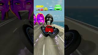 Big &amp; Small Cars vs Pocoyo X Saja X Rumi X 67 - #beamng #kpop