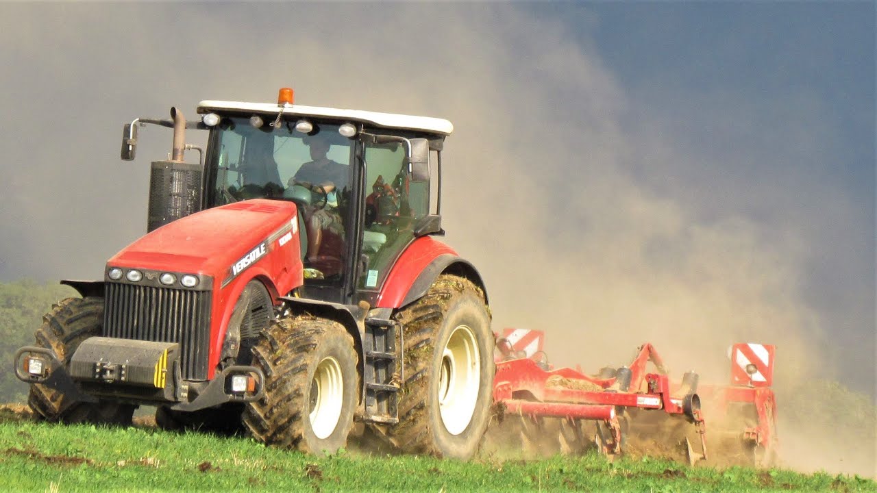 Versatile 310 & Horsch Tiger 3MT - Rozmetání hnoje, příprava a setí řepky 2019