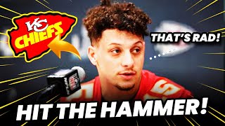 🏈🤔 BREAKING NEWS! NOW! UPDATE PATRICK MAHOMES! CHIEFS BREAKING NEWS.