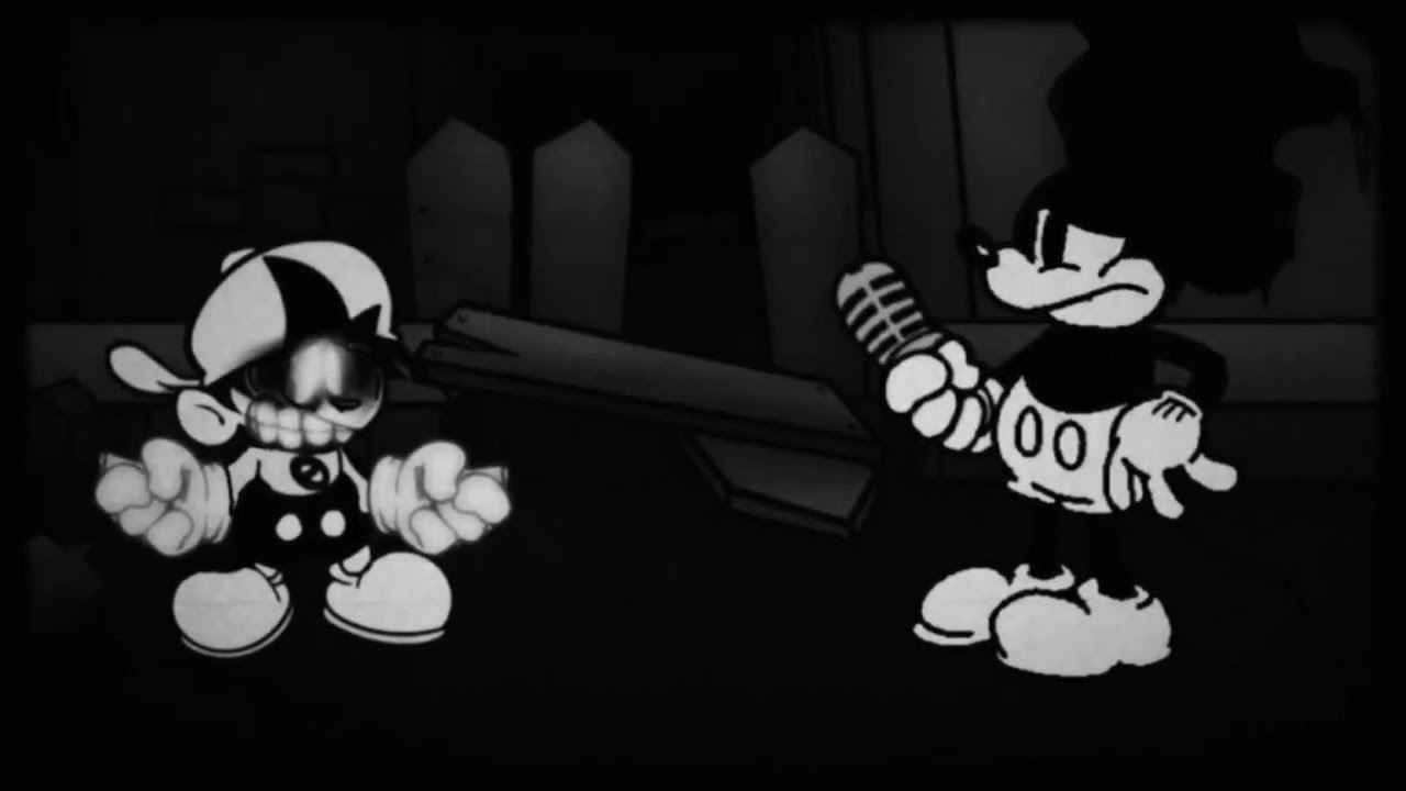 FNF Boyfriend VS Mickey Mouse sings Unknown Suffering V3 but swapped (Wednesday’s Infidelity)