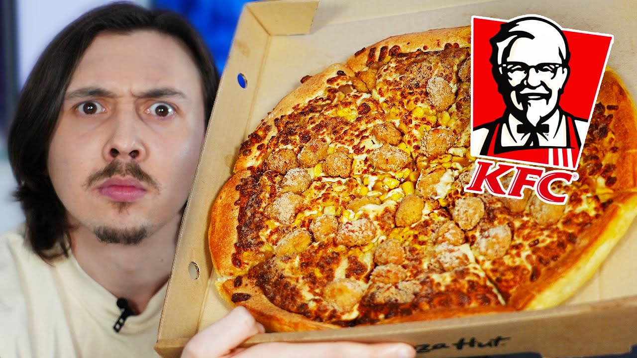 Je découvre l'étrange pizza KFC