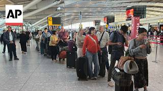 Airlines scramble to dig out from tech problems that canceled 1,750 flights in the UK
