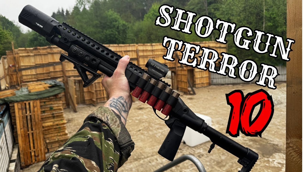 Monkey Island / TM M870 Dominates Single Action Event!! Airsoft Shotgun Action