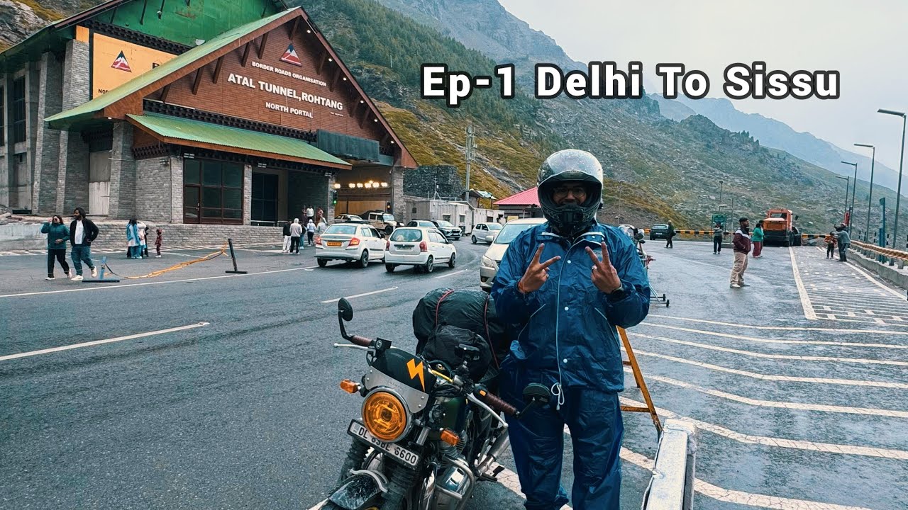 Delhi to Sissu ||EP-1 Delhi to Ladakh road Trip Series 2025 ||On Continental GT 650|| Ladakh Trip