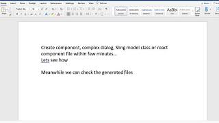 AEM Component generator - Part 1