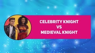 Celebrity Knight VS. Medieval Knight with Owen Joyner and Daniella Perkins