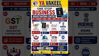 ONE STOP BUSINESS REGISTRATION CENTRE GST | PASSPORT | FSSAI | MSME | TRUST | IEC | RERA | ISO