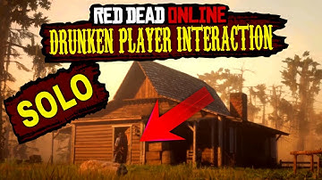 Solo - Moonshine Bar Drunken player interaction RDR2 Daily Challenge - How to complete it fast