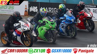 CARRERAS de motos 10s: CBR1000RR Ninja ZX10R GSXR1000  Panigale V4  GSXR600Copa Carnaval 2024