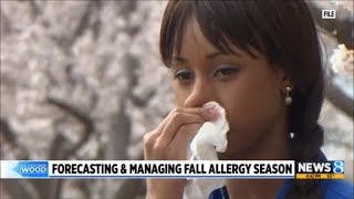 Forecasting & managing fall allergy season