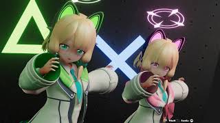 Blue Archive MMD】モモイ & ミドリ「Dancin」4K/60FPS - YouTube