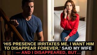 ‘His Presence Irritates Me, I Want Him To Disappear Forever,’ Said My Wife — And I Disappeared, Bu